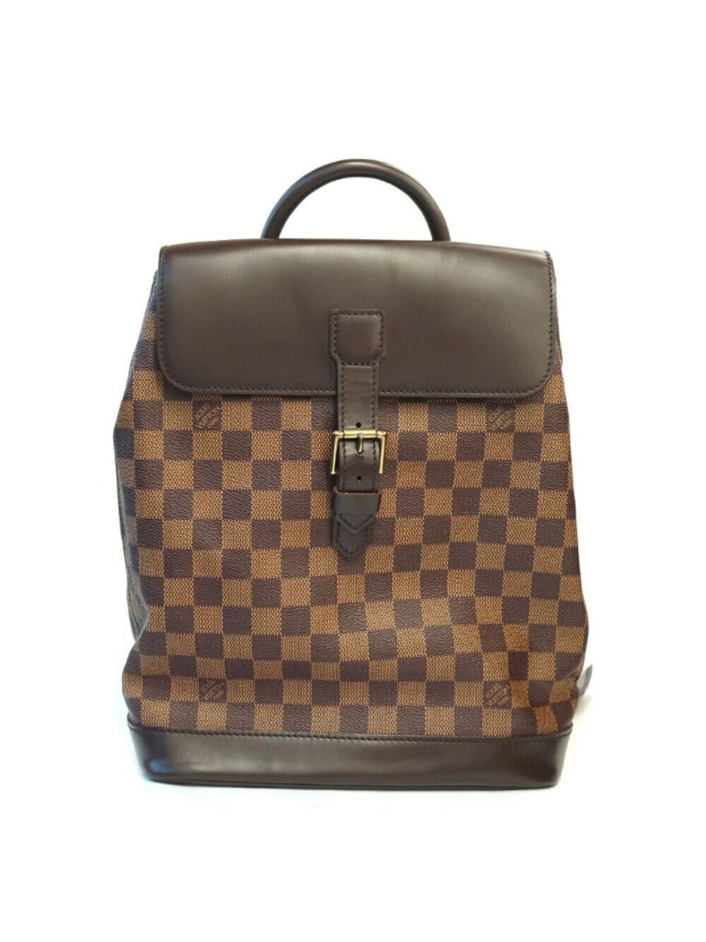 Louis Vuitton Soho Brown Gold Damier Backpack